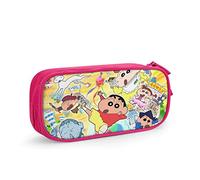 QNSZWDGE Shin Chan Pink Pencil Case