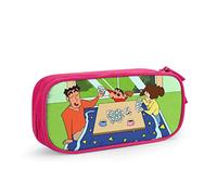 QNSZWDGE Shin Chan Pink Pencil Case