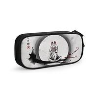QNSZWDGE Studio Ghibli Princess Mononoke Black Pencil Case