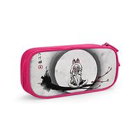 QNSZWDGE Studio Ghibli Princess Mononoke Pink Pencil Case