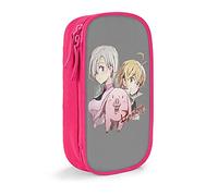 QNSZWDGE The Seven Deadly Sins Pencil Case D Custom Print Pink