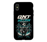QNT Quant BULLRUN Connect Blockchain Interoperability Hub Case for iPhone X/XS