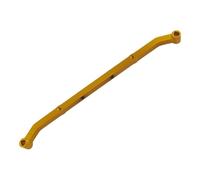 QOAKSDY Front Rear Drive Shaft For Axial For SCX10 1/10 rc Car Part Aluminum Alloy Steering Link Rod RC Upgrade 1pcs persistent Linkage Tie(Yellow)
