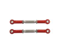 QOAKSDY Front Rear Drive Shaft For Traxxas For Slash 4X4 5807 HQ727 2Pcs Metal Adjustable Steering Linkage Servo Link Pull Rod 1/10 rc Car Parts