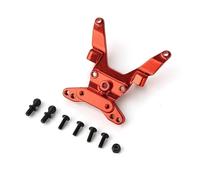 QOAKSDY RC Car Accessories For LOSI For Mini-B For Mini-T 1/16 1/18 RC Crawler Car Upgrades Parts Accessories For Buggy Aluminum Shock Absorber Bracket(Red)