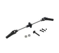 QOAKSDY RC Car Accessories For WPL C14 C24 C34 C44 B14 B24 B16 B36 D12 1/16 rc Car Metal Front Middle Rear Axle Steel Gear Drive Shaft Upgrades Parts