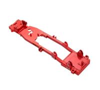 QOAKSDY RC Car Parts For WPL D12 1/10 RC Drift Car 1Pcs Remote Control CNC Metal Body For Chassis Frame Beam Upgrade Repair Parts Accessories(Red)