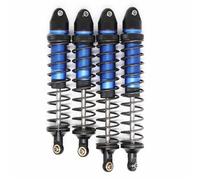 QOAKSDY RC Car Shock Absorber For Arrma For SENTON For Granite For Typhon For Big For Rock Metal Front Rear Oil Shock Absorber 1/10 rc Car Upgrade Parts(Blue)