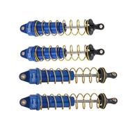QOAKSDY RC Car Shock Absorber For SENTON For Arrma For Granite For Typhon For Big For Rock 4X4 For BLX 1/10 rc Car Metal Front Rear Shock Absorber Damper(Blue)