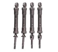 QOAKSDY RC Car Transmission Shaft For Traxxas For Slash For Rustler For Hoss For Stampede For VXL 4X4 1/10 rc Car Upgrade Parts Metal Front Rear Drive Shaft