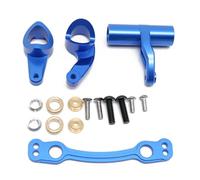 QOAKSDY RC Car Upgrade Parts For Arrma 1/8 6S For KRATON For Outcast For Senton For Talion For Typhon For Notorious For BLX rc cars Metal Steering Assembly Bellcrank Set(Blue)