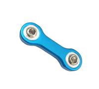 QOAKSDY RC Car Upgrade Parts For Arrma For Senton 3s 1/10 Rc Part Steering Linkage Tie Rod Link Modification Accessories(Blue)