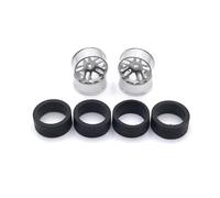 QOAKSDY RC Car Upgrade Parts For WLtoys 1/28 284131 K969 K979 K989 K999 P929 P939 For Iw04m For MINI-Q For MIMI-Z rc cars Parts Metal Upgraded 24mm Racing Wheels(White)