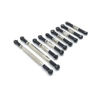 QOAKSDY RC Car Upgrade Parts For Wltoys 12428-ABC 12429 12423-ABC FY-01 FY-02 FY-03 FY-04 FY-05 FY-07 Q39 Q46 1/12 Steering Link Arm Pull Tie Rod RC Upgrades Parts Accessories(Black)