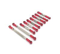 QOAKSDY RC Car Upgrade Parts For Wltoys 12428-ABC 12429 12423-ABC FY-01 FY-02 FY-03 FY-04 FY-05 FY-07 Q39 Q46 1/12 Steering Link Arm Pull Tie Rod RC Upgrades Parts Accessories(Red)