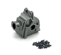 QOAKSDY RC Car Upgrade Parts For Wltoys 144001 144002 144010 124016 124017 124018 124019 RC Metal Gear Box Shell Differential Housing GearBox Upgrades Parts(Gray)