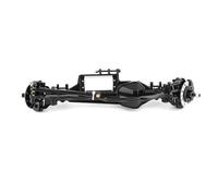 QOAKSDY RC Complete Axle For Axial For RBX10 For Ryft 1/10 RC Crawler Car Upgrade Parts Accessories Metal Front And Rear Axle(Black,Front Axle)