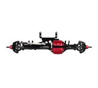 QOAKSDY RC Complete Axle For Axial For WRAITH 90018 90020 90045 RR10 90048 90053 Metal rc Car Front/Rear Axle 1/10 RC Rock Crawler Upgrade Parts(Black,Front Axle)