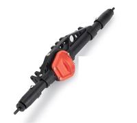 QOAKSDY RC Complete Axle For Axial For Wraith 90018 90048 90053 1/10 RC Crawler Car Model Upgrade Parts CNC Aluminum Alloy Front/Middle/Rear(Rear Axle)