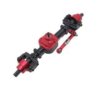 QOAKSDY RC Complete Axle For MN For D90 OFF-Road rc Car Accessories 1/12 Part CNC Rc Front Axle Rear Parts(Black,Front Axle)