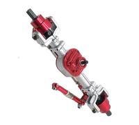 QOAKSDY RC Complete Axle For MN For D90 OFF-Road rc Car Accessories 1/12 Part CNC Rc Front Axle Rear Parts(Silver,Front Axle)