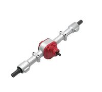 QOAKSDY RC Complete Axle For MN For D90 OFF-Road rc Car Accessories 1/12 Part CNC Rc Front Axle Rear Parts(Silver,Rear Axle)