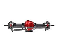 QOAKSDY RC Complete Axle For SCX10 1:10 rc Car CNC Metal Front/Rear Axle Rc Set Upgrade Parts(Front Axle)