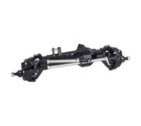 QOAKSDY RC Complete Axle For Vanquish VS4-10 1/10 RC Crawler Car Upgrade Replacement Parts CNC Aluminum Front And Rear Portal Axles Set(Black,Front)