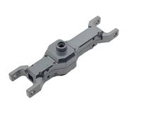 QOAKSDY RC Complete Axle For WPL For C14 C24 C34 C44 1/16 Rc Car Truck Rock Crawler Trucks Parts Metal Front/Middle/Rear Bridge Gear Box(Front Axle Housing)