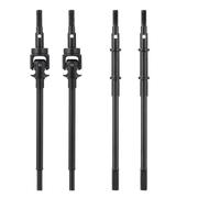 QOAKSDY RC Drive Shaft For Axial SCX10 II 90046 90047 1/10 RC Crawler Car Upgrade Parts Metal Front Rear Axle Drive Shaft CVD Driveshaft(4PCS)