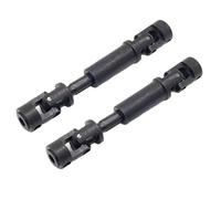 QOAKSDY RC Drive Shaft For FMS For EAZYRC For RocHobby FJ For Cruiser For Patriot For Katana 1/18 rc Car Upgrade Parts 2Pcs Steel Drive Shaft CVD