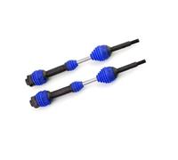 QOAKSDY RC Drive Shaft For Traxxas For Slash For VXL 4X4 2WD For Rustler For Hoss 1/10 rc Car 2Pcs Steel Rear Drive Shaft Driveshaft CVD 6852R