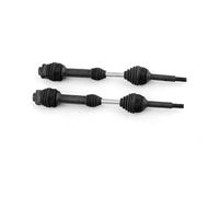 QOAKSDY RC Drive Shaft For Traxxas For Slash For VXL 4X4 2WD For Rustler For Hoss 1/10 rc Car Upgrade Parts 2Pcs Steel Rear Drive Shaft Driveshaft CVD