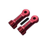 QOAKSDY RC Repair Parts Compatible With ARRMA For KRATON 4S For BLX For Brushless For Monster Truck 1/10 RC Car Metal Center Brace Front Rear Ball Cup ARA320528(Red)