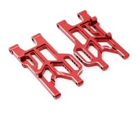 QOAKSDY RC Repair Parts Compatible With Arrma For Mojave 4S 4X4 For BLX 1/8 rc cars Upgrade Parts Metal Rear Suspension Arm For Swing Arm(Red)