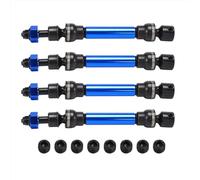 QOAKSDY RC Repair Parts Compatible With Arrma For Typhon For SENTON For Granite For VORTEKS 1/10 RC Car Upgrade Parts 4Pcs Steel Front And Rear Drive Shaft CVD