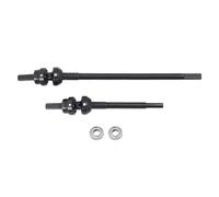 QOAKSDY RC Repair Parts Compatible With Axial For Capra 1.9 For UTB For Buggy 1/10 RC Crawler Steel Front Drive Shaft CVD Three Joint Shaft 52 Degree Steering