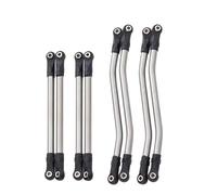 QOAKSDY RC Repair Parts Compatible With Axial For Capra 1.9 For UTB For Unlimited 1/10 RC Crawler Car Trail For Buggy Upgrade 8Pcs Link Set With Plastic Rod End