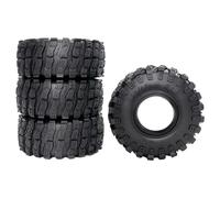QOAKSDY RC Repair Parts Compatible With Axial For SCX10 Pro For Capra For Traxxas For TRX4 D90 For Redcat 120mm 1.9" Soft Rubber Tire Wheel Tyre 1/10 RC Car