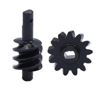 QOAKSDY RC Repair Parts Compatible With Axial For SCX24 For Bronco C10 For Deadbolt For Wrangler For Gladiator 1/24 RC Crawler Car Axle Overdrive Worm Gear Set(13T)