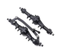 QOAKSDY RC Repair Parts Compatible With Axial For SCX24 For Gladiator For Bronco C10 For Deadbolt For JLU 1/24 RC Crawler Car Front And Rear Portal Axle Set