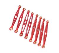 QOAKSDY RC Repair Parts Compatible With HuangBoToys ZP1001 ZP1002 ZP1003 ZP1004 1/10 RC Car Parts Aluminum Alloy Upgrade Modification Fixed Tie Rod