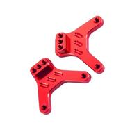 QOAKSDY RC Repair Parts Compatible With Kyosho For Mini-Z 4X4 For Jimny For Wrangler For Rubicon For Hilux 1/18 1/24 RC Car Rear Shock Mount Damper Towers Stand(Red)