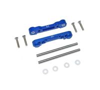QOAKSDY RC Repair Parts Compatible With LOSI For Lasernut U4 For Tenacity For DB Pro 1/10 RC Car Metal Front Suspension Arm Mount Fixed Block Upgrade Parts(Blue)