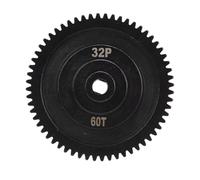 QOAKSDY RC Repair Parts Compatible With SCX10 PRO 1/10 rc cars Upgrade Parts Spur Gear Steel 60T 32P RC Spur Gear Replacement Accessories