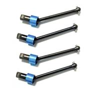 QOAKSDY RC Repair Parts Compatible With Traxxas For LaTrax For Teton 1/18 RC Car Upgrade Parts Accessories 4Pcs Metal CVD Drive Shaft Driveshaft