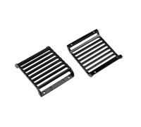 QOAKSDY RC Repair Parts Compatible With Traxxas For TRX-4 1/10 RC Crawler Car 2Pcs Aluminum Alloy Front Lamp Guards Cover Guard Grille