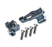 QOAKSDY RC Repair Parts Compatible With Traxxas For TRX4 For DEFENDER For Bronco G500 For TRX6 G63 1/10 RC Car Parts Front Suspension Links Axle Mount Stand Set(Gray)