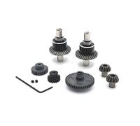 QOAKSDY RC Repair Parts Compatible With WLtoys 144001 124017 124019 124007 For RIaarIo XDKJ-001 XDKJ-006 AM-X12 rc cars Parts Metal Differential 19T 27T 44T Gear