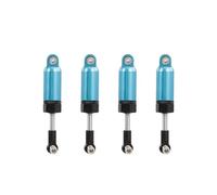 QOAKSDY RC Repair Parts Compatible With WPL For Henglong C-14 C-24 For Pickup Crawler Half Truck 1:16 rc cars Spare Parts Upgrade Modified Parts 4Pcs Shock Absorber(Blue)